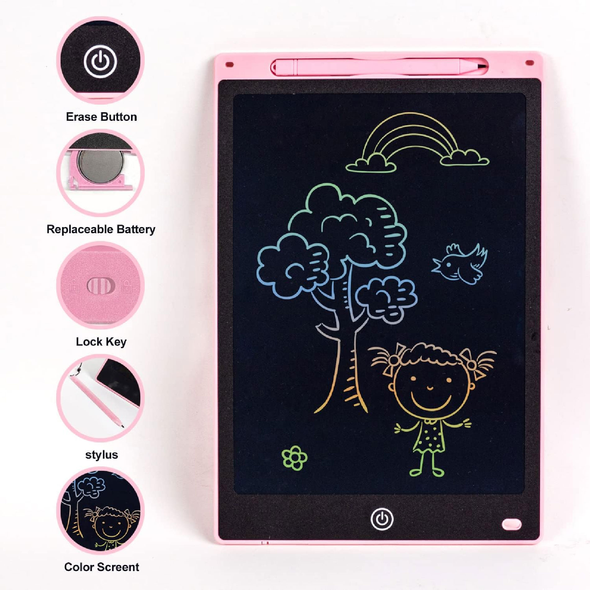 Vista 3 de Tableta De Dibujo LCD Con Lapiz 12